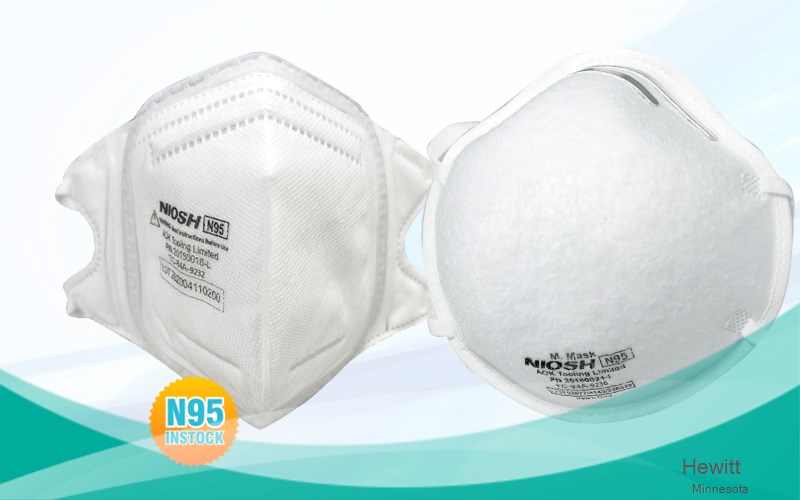Hewitt Todd Minnesota MN N95 mask