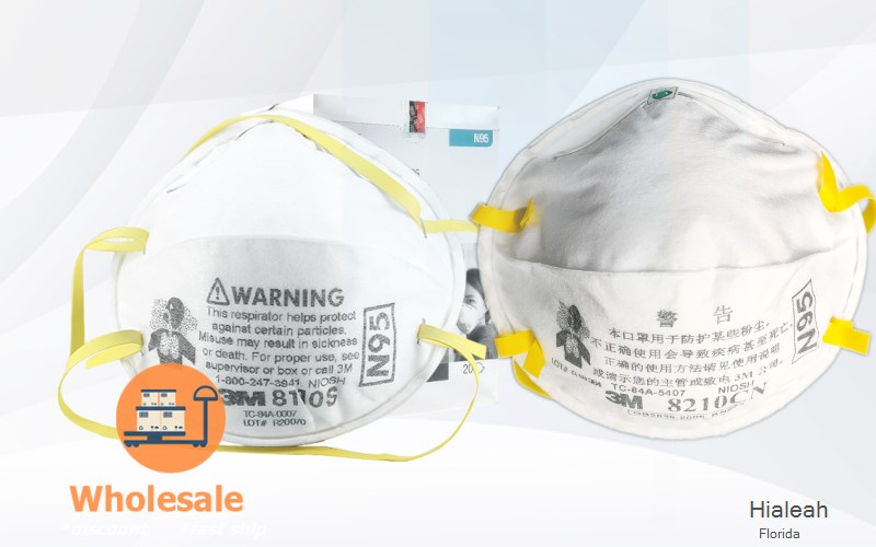 Hialeah Miami Dade Florida FL N95 mask
