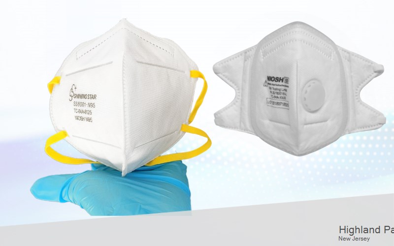 Highland Park Middlesex New Jersey NJ N95 mask