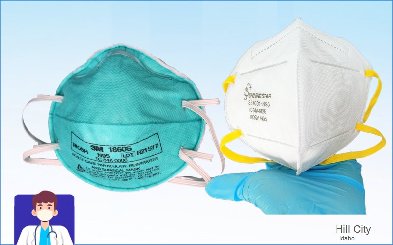 Hill City Camas Idaho ID N95 mask