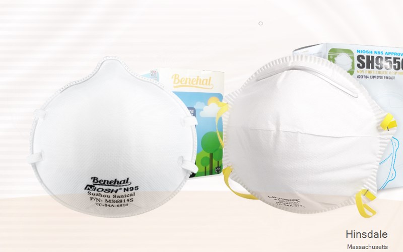 Hinsdale Berkshire Massachusetts MA N95 mask