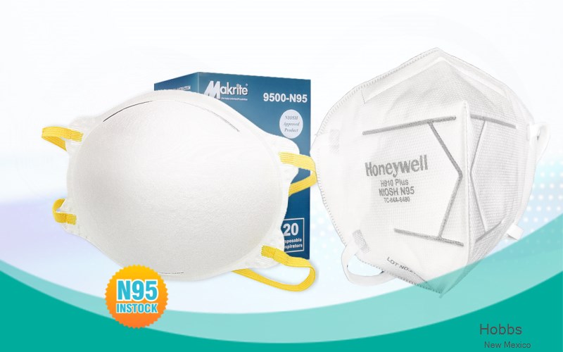 Hobbs Lea New Mexico NM N95 mask