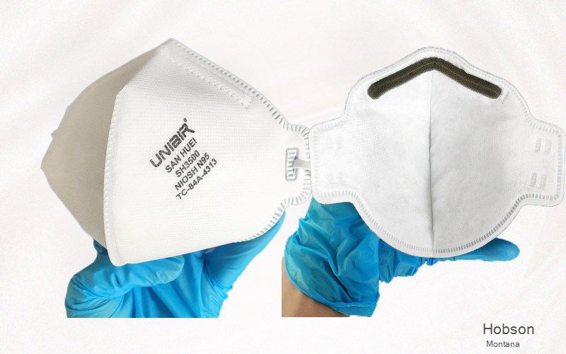 Hobson Judith Basin Montana MT N95 mask