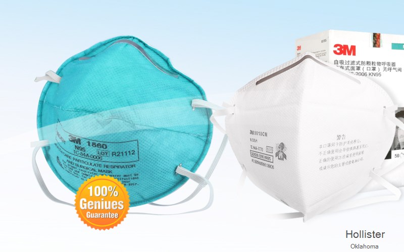 Hollister Tillman Oklahoma OK N95 mask