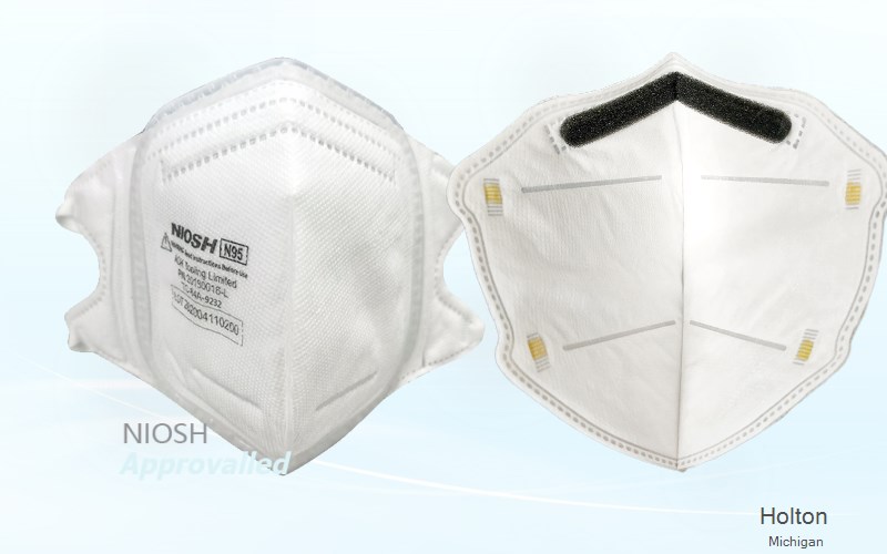 Holton Muskegon Michigan MI N95 mask