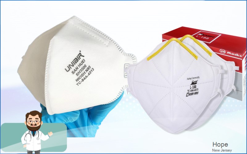 Hope Warren New Jersey NJ N95 mask