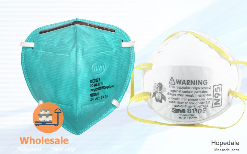 Hopedale Worcester Massachusetts MA N95 mask