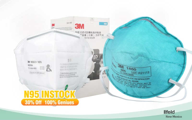 Ilfeld San Miguel New Mexico NM N95 mask