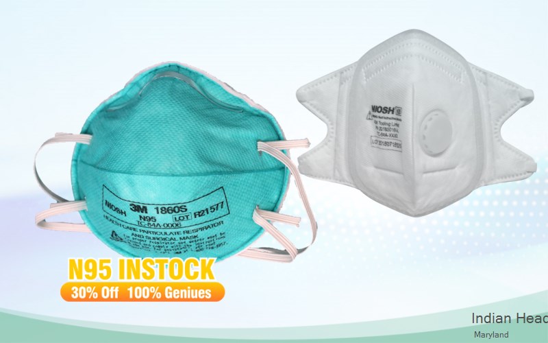 Indian Head Charles Maryland MD N95 mask