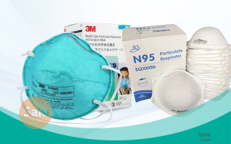 Ione Morrow Oregon OR N95 mask