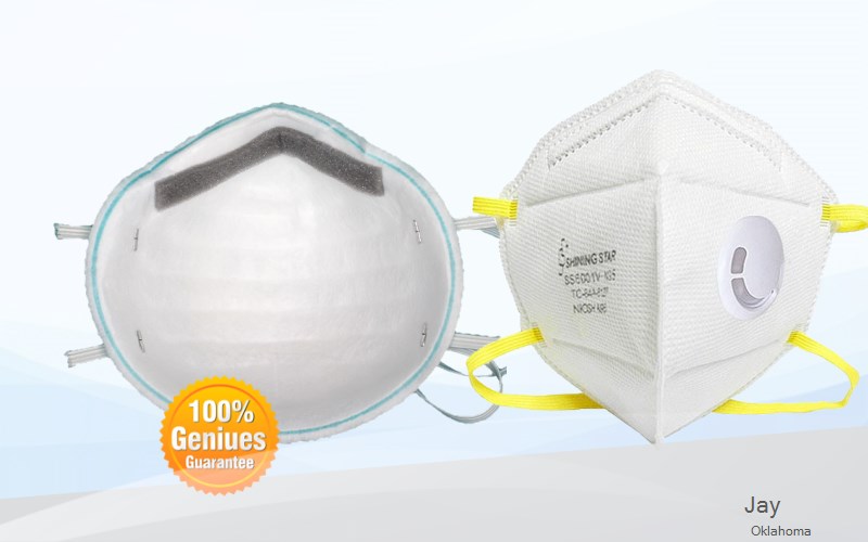 Jay Delaware Oklahoma OK N95 mask