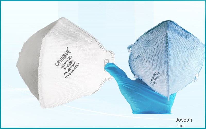 Joseph Sevier Utah UT N95 mask