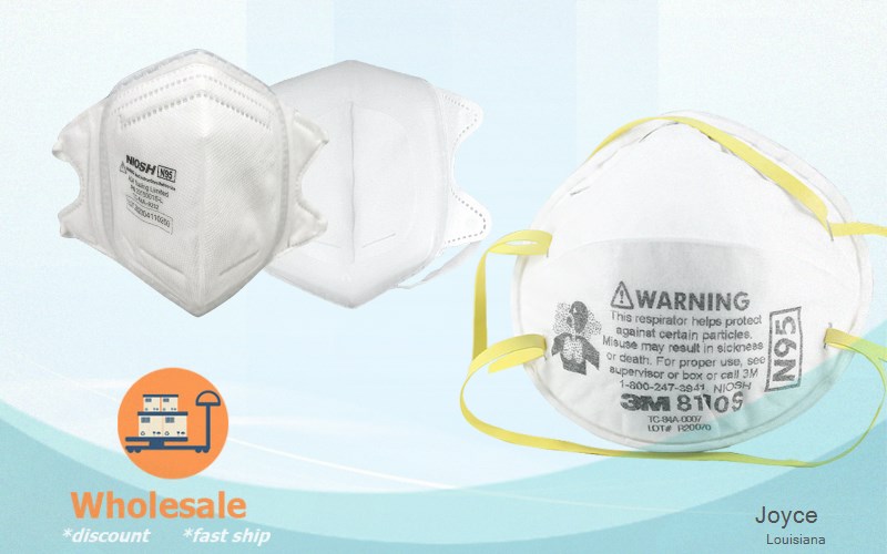 Joyce Winn Louisiana LA N95 mask