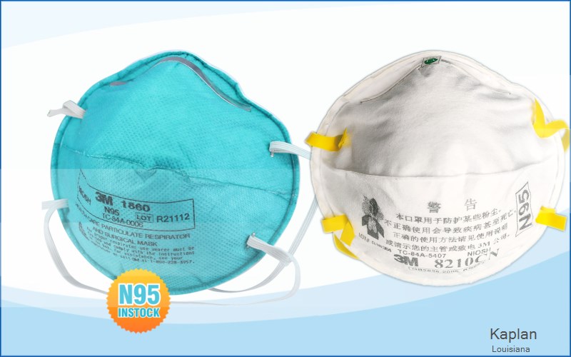 Kaplan Vermilion Louisiana LA N95 mask