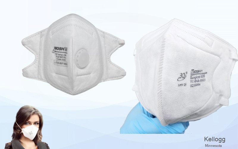 Kellogg Wabasha Minnesota MN N95 mask
