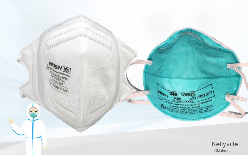 Kellyville Creek Oklahoma OK N95 mask