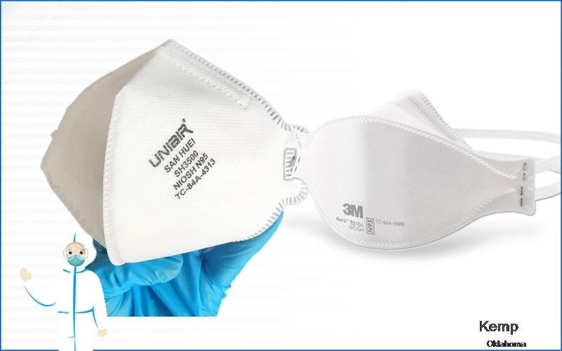 Kemp Bryan Oklahoma OK N95 mask