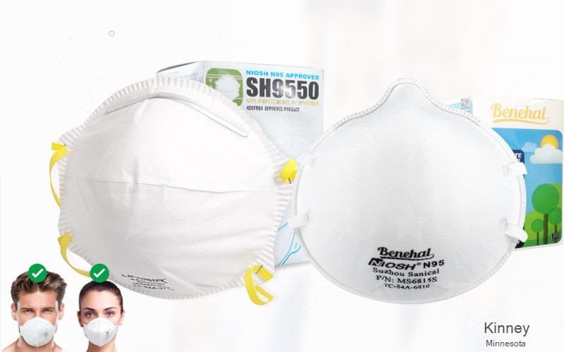 Kinney Saint Louis Minnesota MN N95 mask