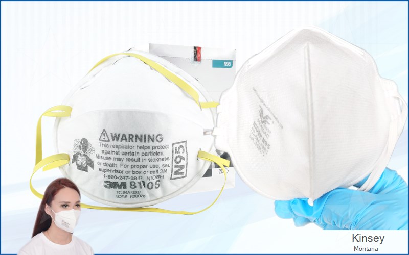 Kinsey Custer Montana MT N95 mask