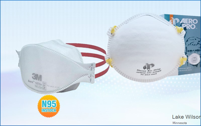Lake Wilson Murray Minnesota MN N95 mask