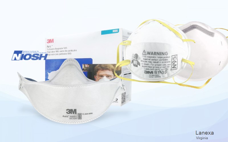 Lanexa New Kent Virginia VA N95 mask