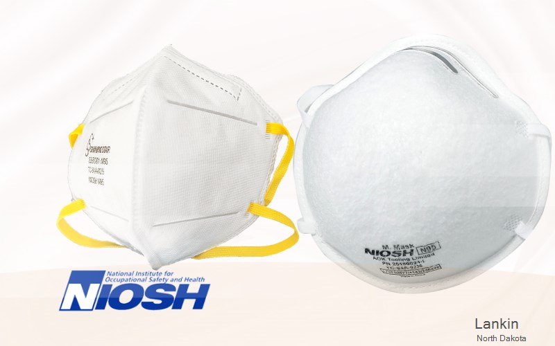 Lankin Walsh North Dakota ND N95 mask