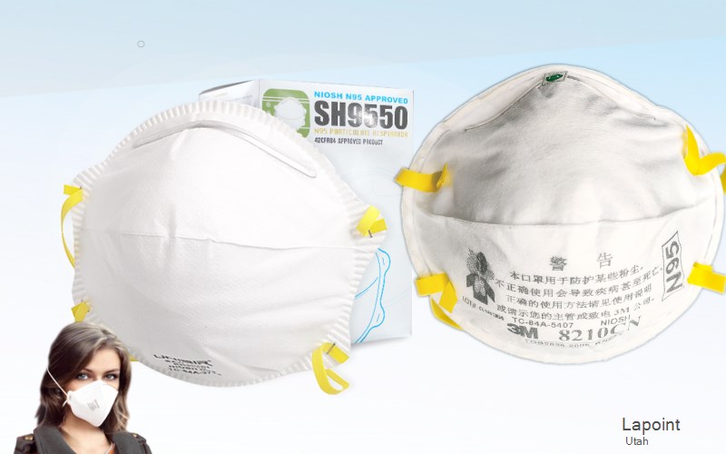 Lapoint Uintah Utah UT N95 mask