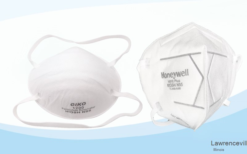 Lawrenceville Lawrence Illinois IL N95 mask