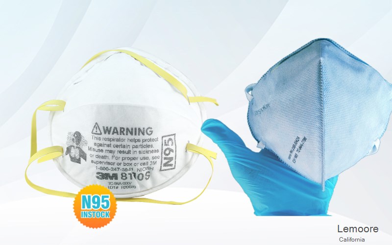 Lemoore Kings California CA N95 mask