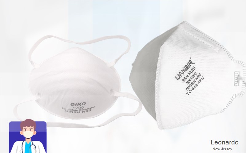 Leonardo Monmouth New Jersey NJ N95 mask