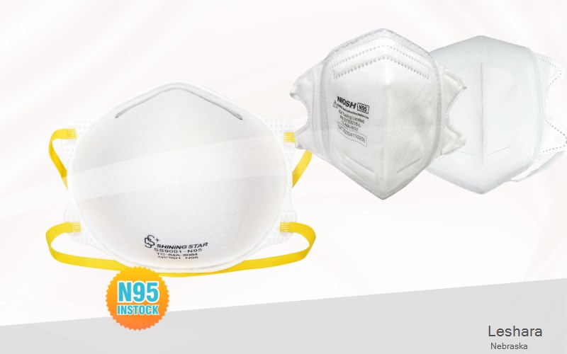 Leshara Saunders Nebraska NE N95 mask