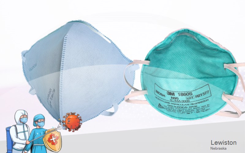Lewiston Pawnee Nebraska NE N95 mask