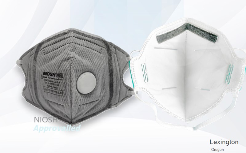Lexington Morrow Oregon OR N95 mask