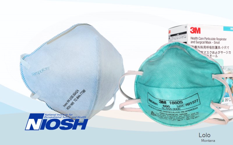 Lolo Missoula Montana MT N95 mask