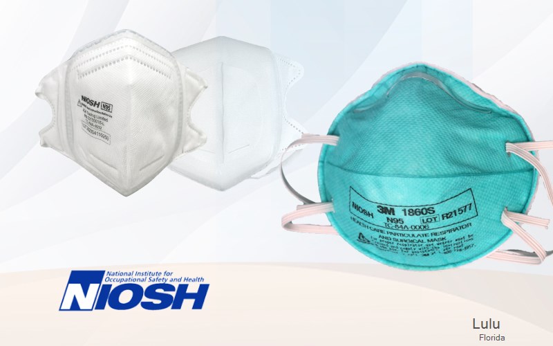 Lulu Columbia Florida FL N95 mask
