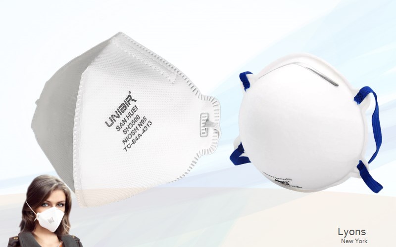 Lyons Wayne New York NY N95 mask