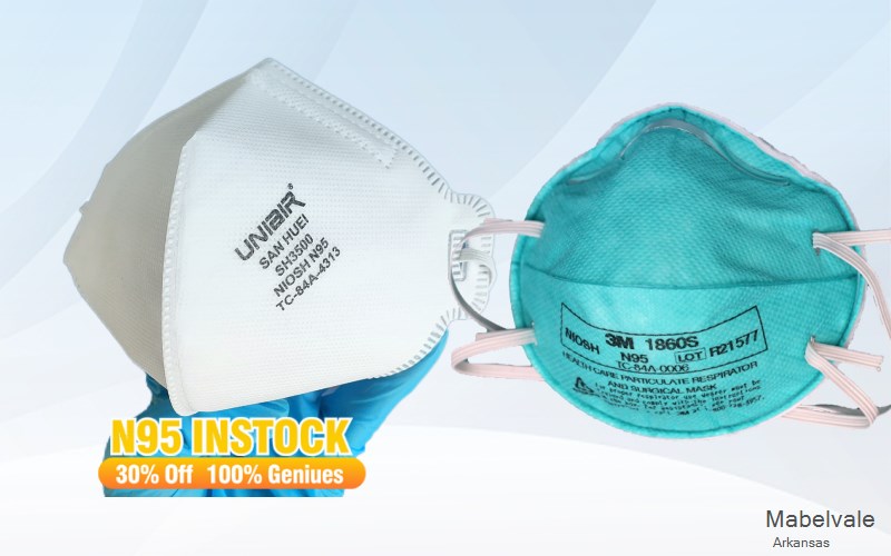 Mabelvale Pulaski Arkansas AR N95 mask