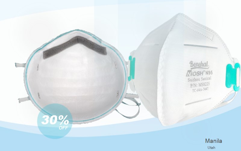Manila Daggett Utah UT N95 mask