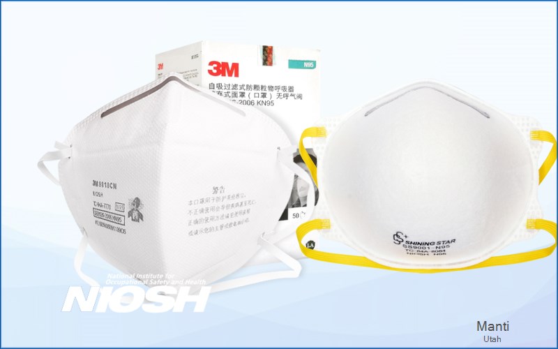 Manti Sanpete Utah UT N95 mask