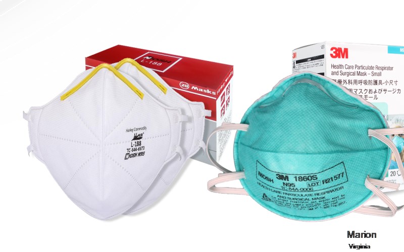 Marion Smyth Virginia VA N95 mask