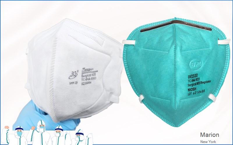 Marion Wayne New York NY N95 mask