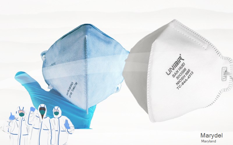 Marydel Caroline Maryland MD N95 mask
