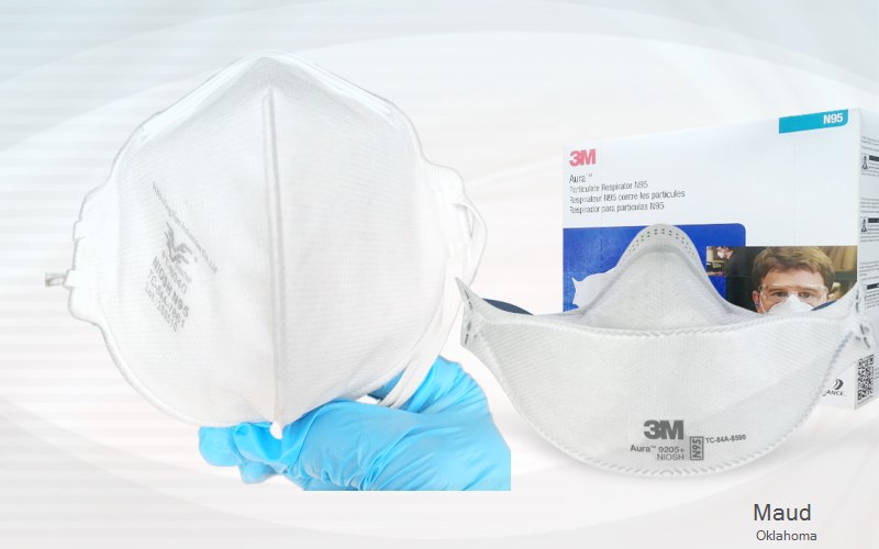 Maud Pottawatomie Oklahoma OK N95 mask