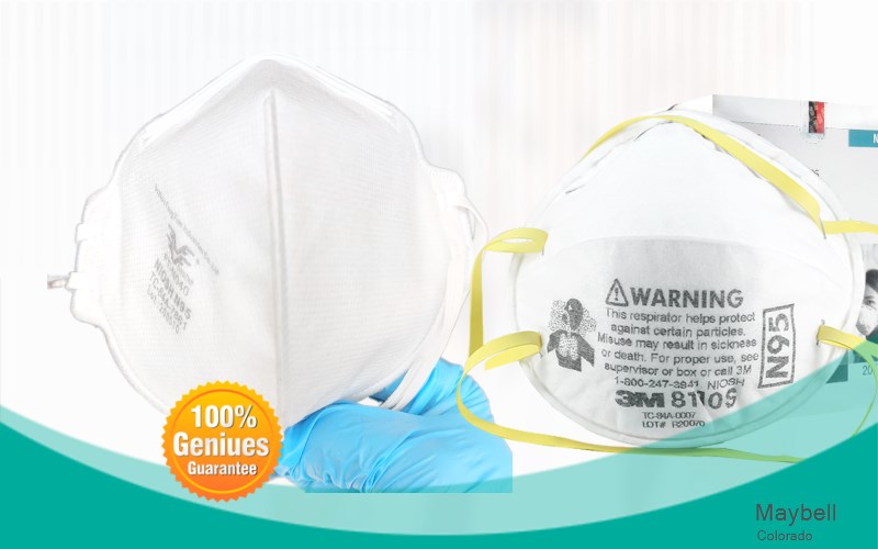 Maybell Moffat Colorado CO N95 mask