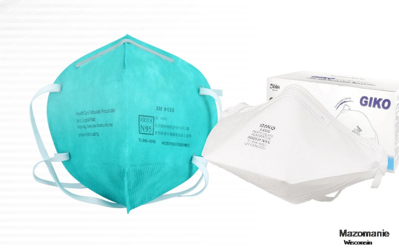Mazomanie Dane Wisconsin WI N95 mask