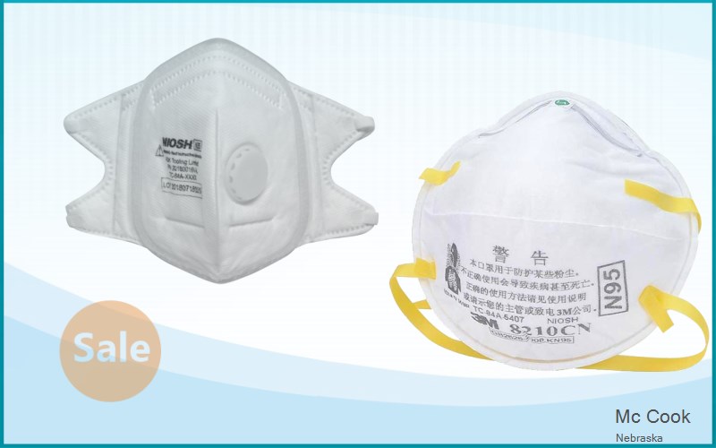 Mc Cook Red Willow Nebraska NE N95 mask