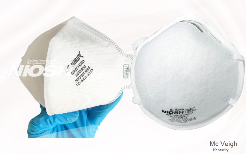 Mc Veigh Pike Kentucky KY N95 mask