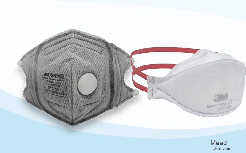 Mead Bryan Oklahoma OK N95 mask
