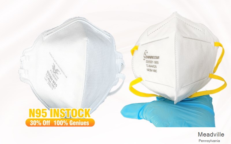 Meadville Crawford Pennsylvania PA N95 mask