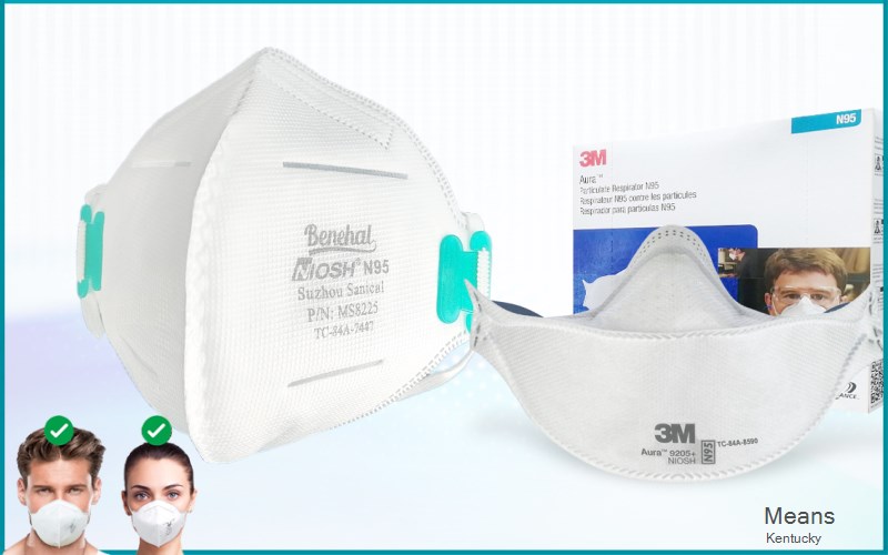 Means Menifee Kentucky KY N95 mask